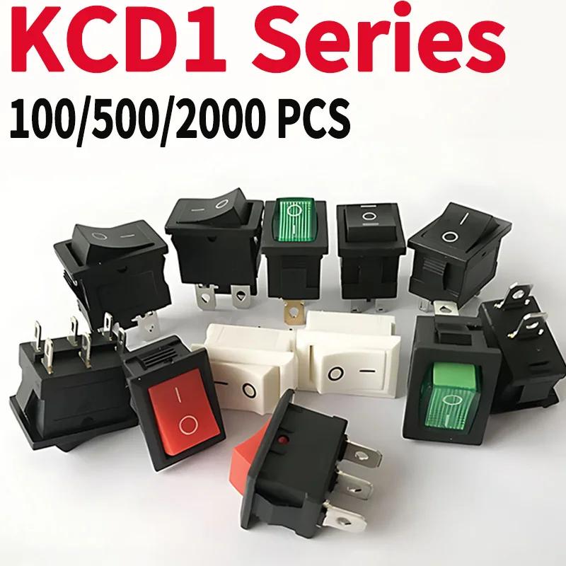 KCD1 Ʈ ī Ŀ ġ,    ġ, 15x21mm, ON-OFF-ON, 2 , 3 , 4 , 6 , 6A250VAC, 10A125VAC, 100 